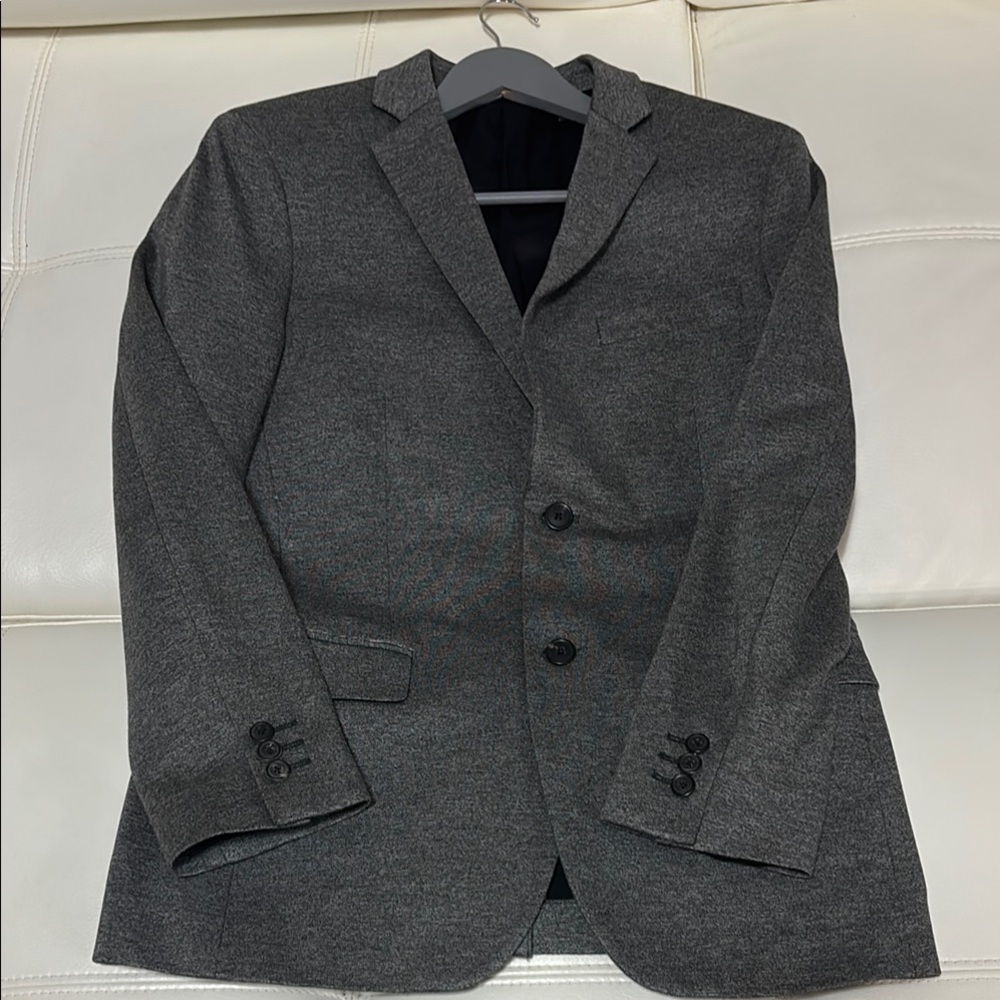Elegant Gray Men's Blazer